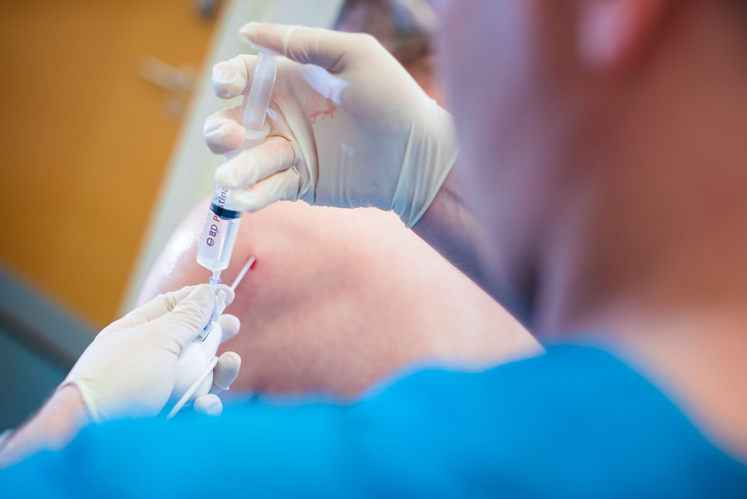 Precision wrist injection procedure